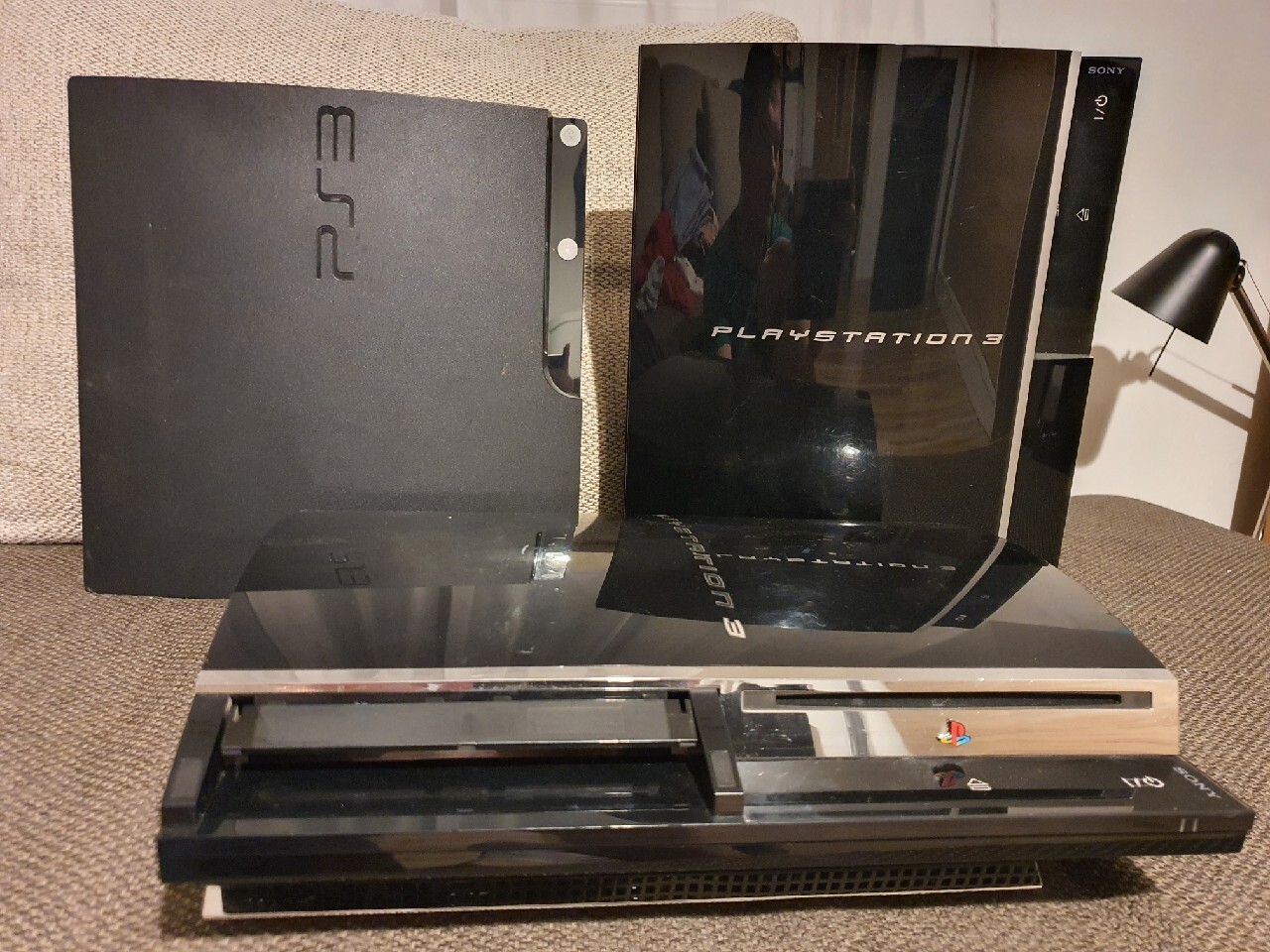 3 x PS3 PlayStation Fat CECHC04 K04 Slim CECH2003 Parzymiechy Kup