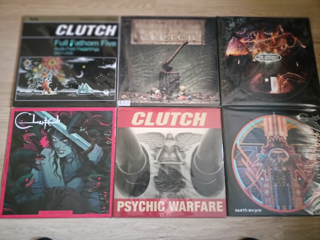 Box set ClutchThe Obelisk 12 alb. 18 lp Kielce Licytacja na