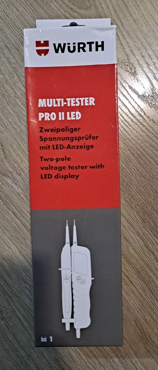 Miernik napięcia Wurth MultiTester Pro II Led Niepołomice Kup