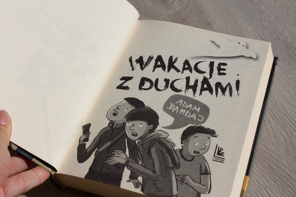 Książka "Wakacje z duchami" Adam Bahdaj Glinnik Kup teraz na
