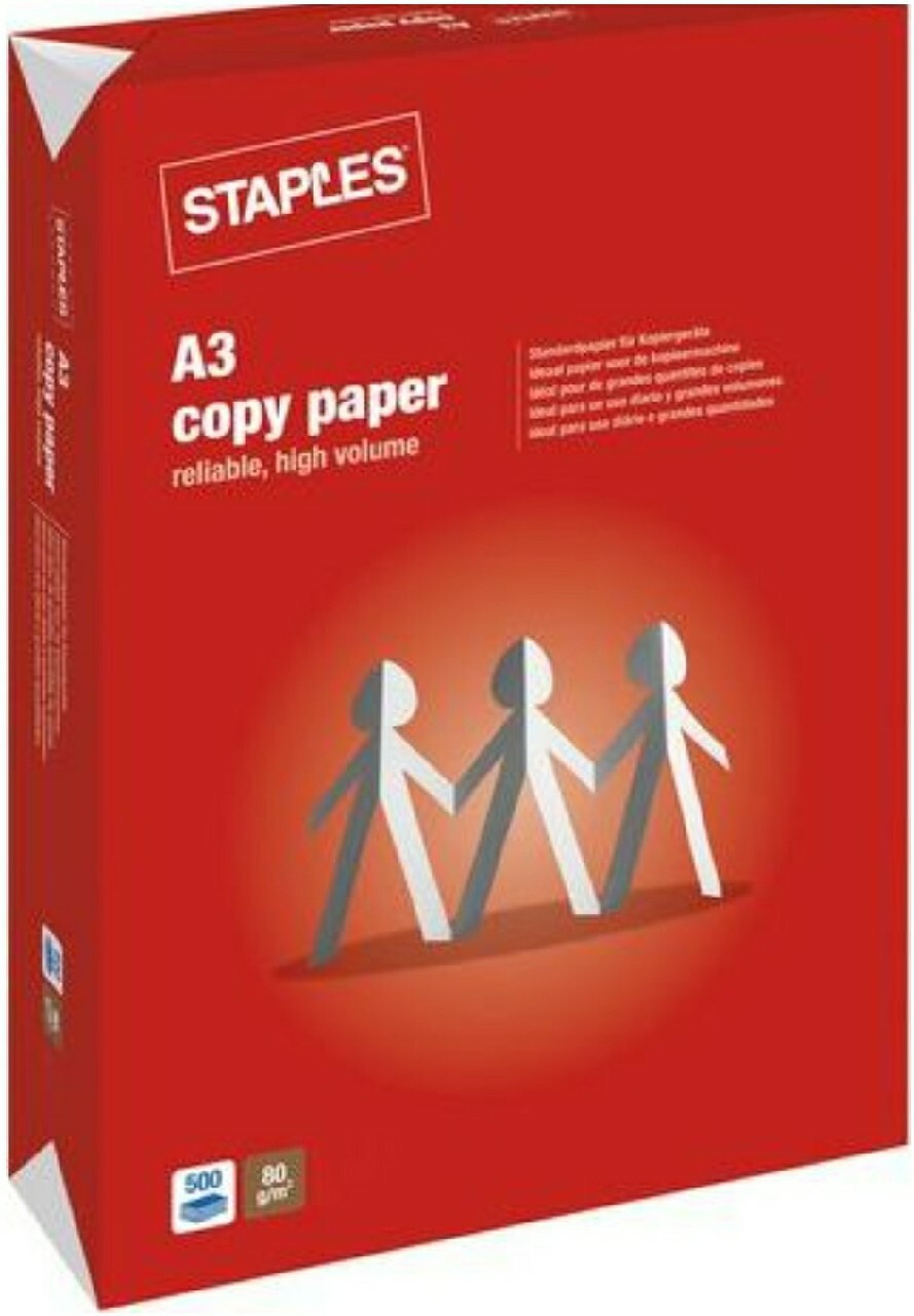 Papier ksero Staples A3 80g OPK.5RYZ Gorzów Wielkopolski Kup teraz