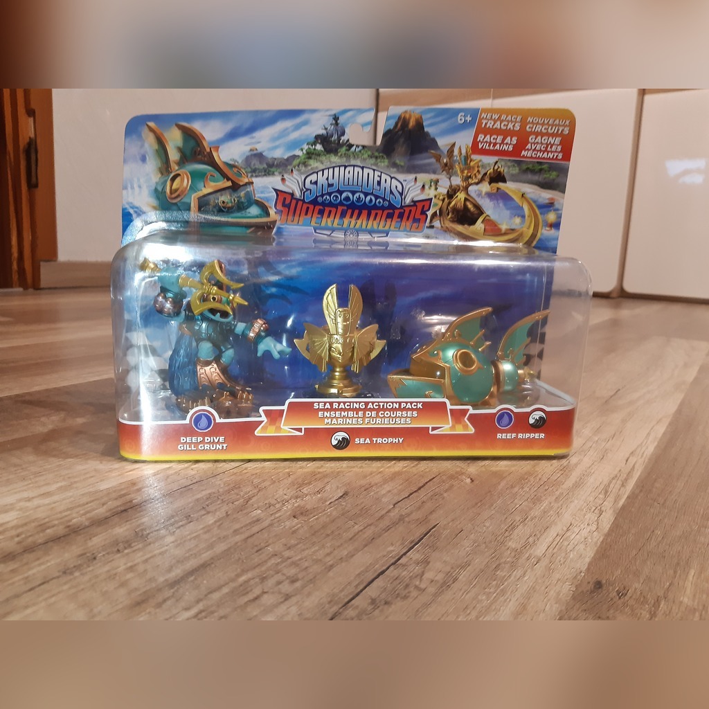 SKYLANDERS SUPERCHARGERS SEA RACING ACTION PACK Rakowice Kup teraz