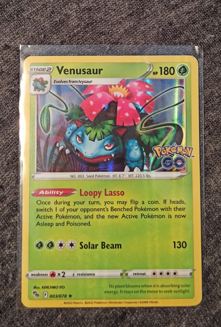 Venusaur karta pokemon Kraków Kup teraz na Allegro Lokalnie