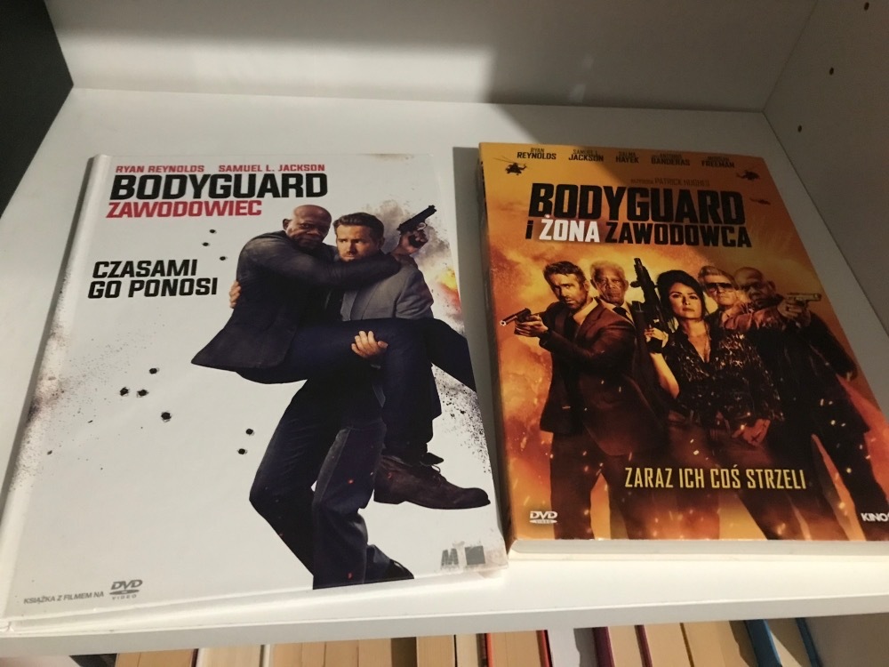 Bodyguard Zawodowiec komplet 2 części, DVD Stare Grochale Kup