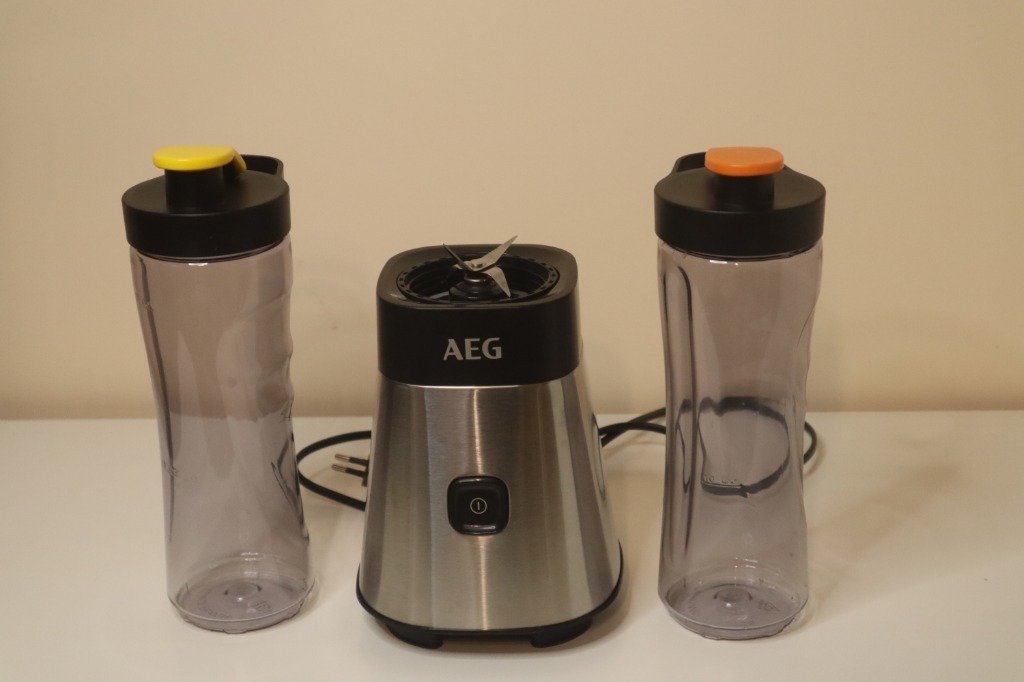 Blender AEG z dwiema butelkami !! Łódź Kup teraz na Allegro Lokalnie