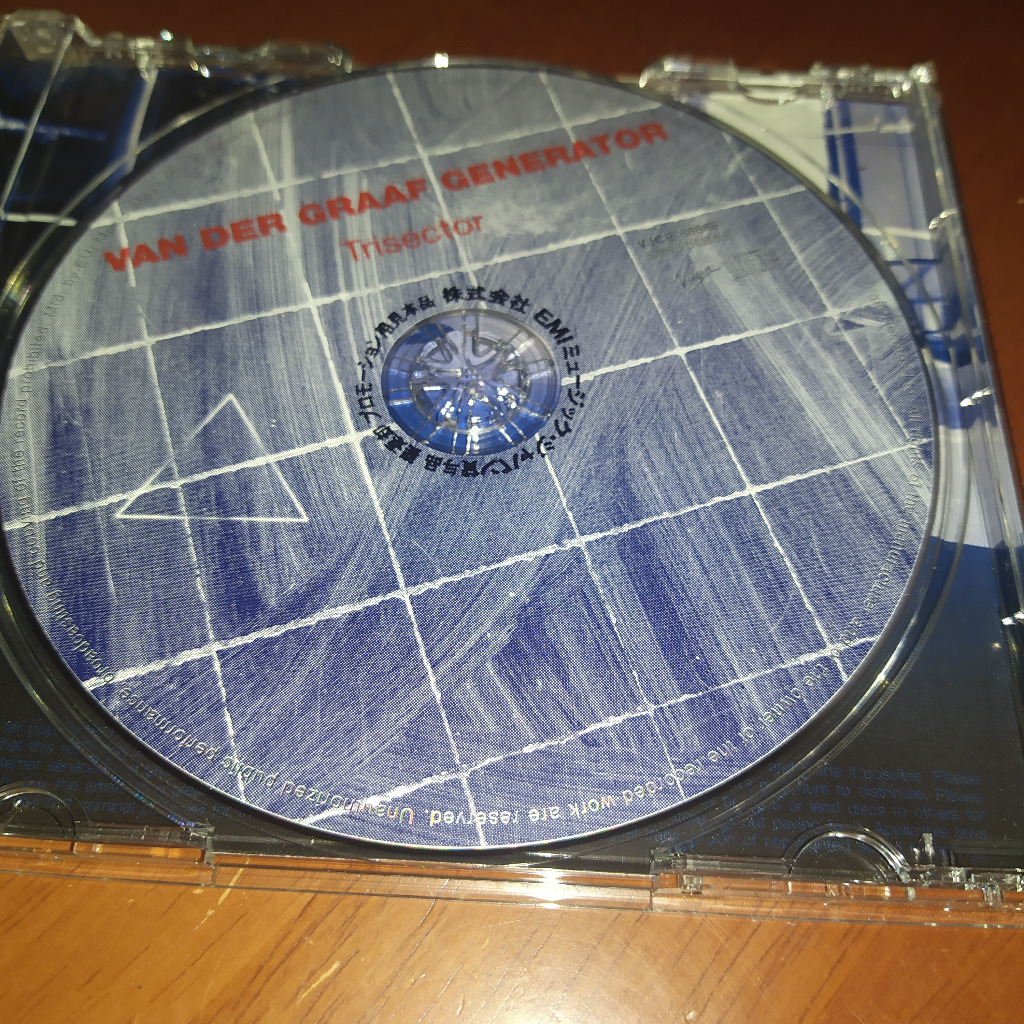 Van Der Graaf Generator, Trisector JAPAN OBI CD Zabrze Licytacja na