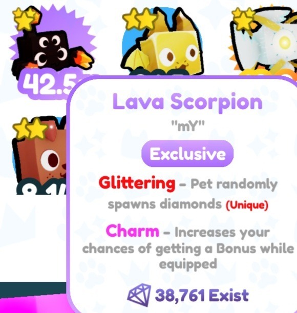 Lava Scorpion EXCLUSIVE Pet Simulator X Wejherowo Kup teraz na