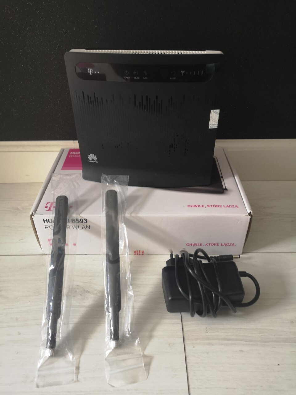 Router Huawei B593 LTE + NOWE ANTENY GRATIS Świebodzice Kup teraz