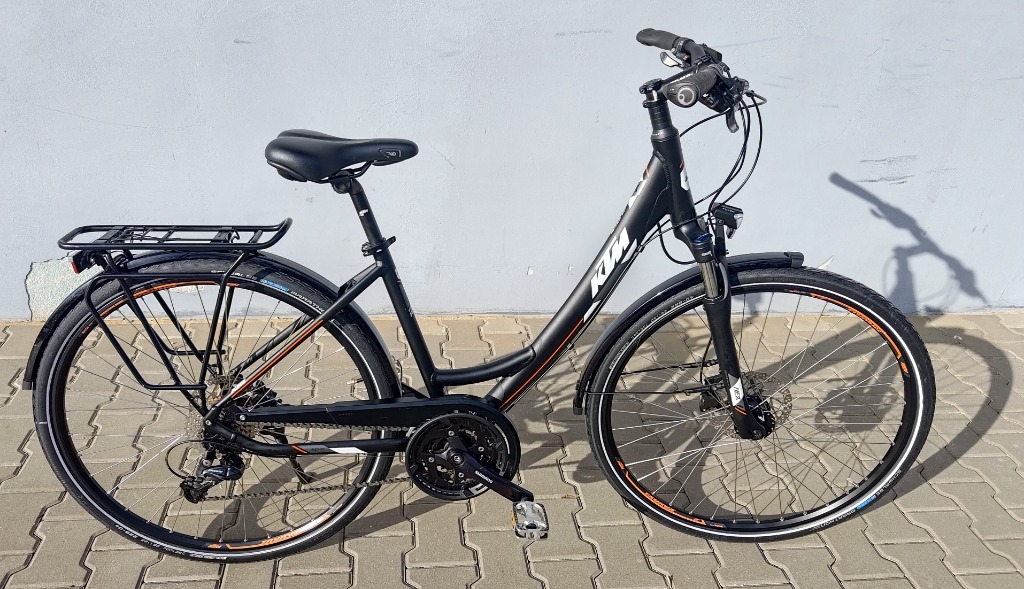 Rower damski miejski KTM Avenza 27disc 28' rama 46 Łódź Kup teraz