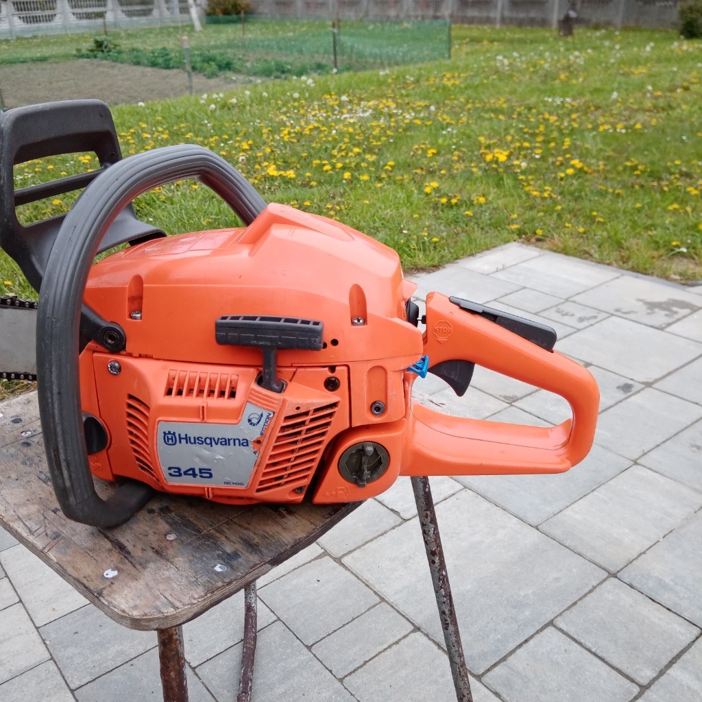 piła spalinowa Husqvarna 345 używana ,sprawna Jarosław Ogłoszenie na Allegro Lokalnie