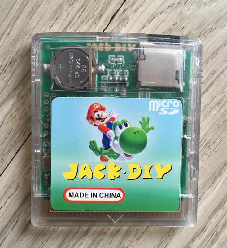 JACK DIY Flash Cartridge do Game Boy + karta SD Gniezno Licytacja