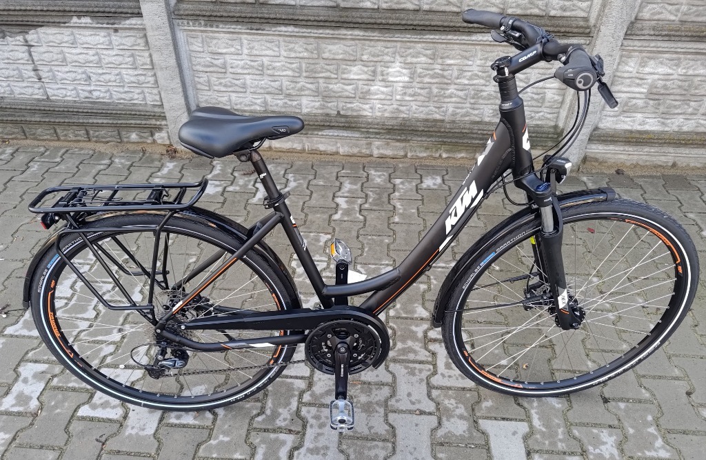 Rower damski miejski KTM Avenza 27disc 28' rama 46 Łódź Kup teraz