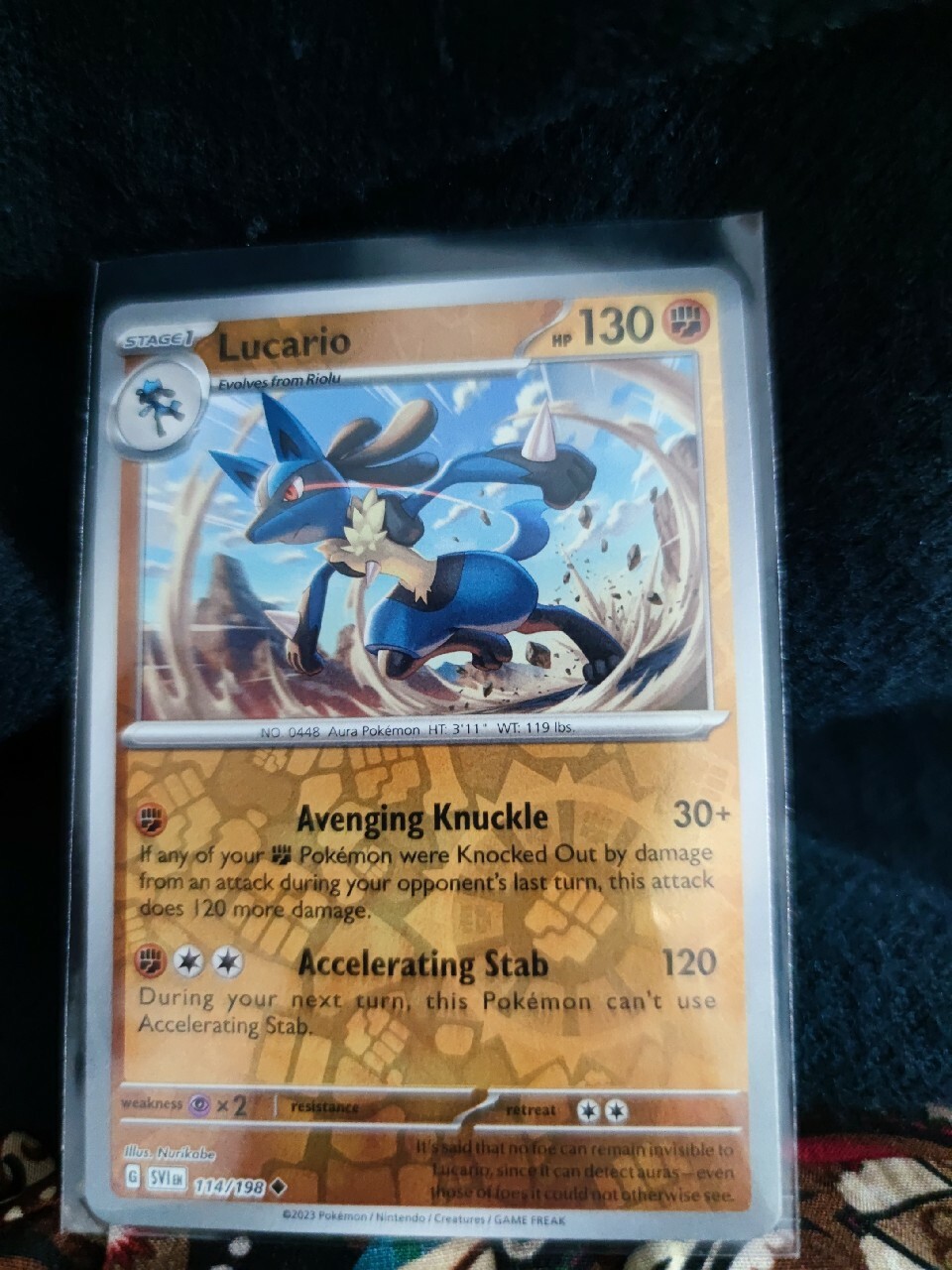 Lucario reverse holo scarlet & violet Mikołów Kup teraz na