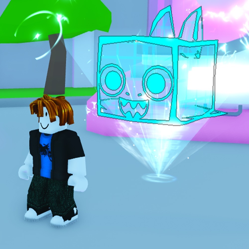 Huge Hologram Shark Pet Simulator X Kraków Kup teraz na Allegro