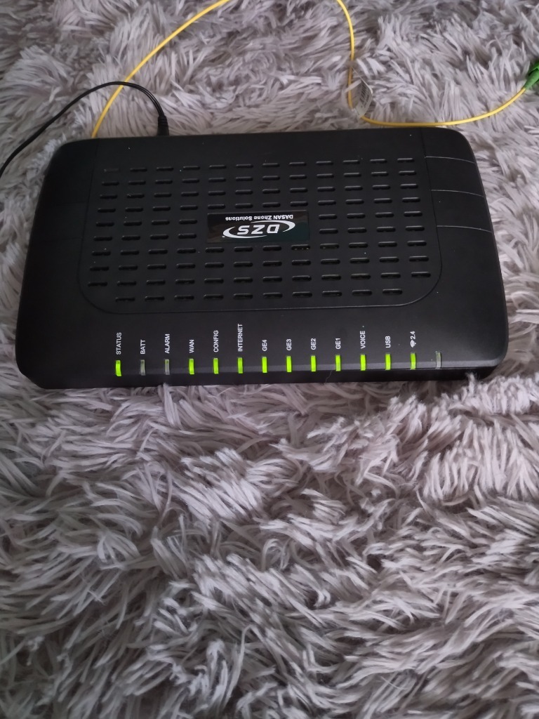 Port WiFi ROUTER DZS GPON 4. | Kutno | Kup teraz na Allegro Lokalnie