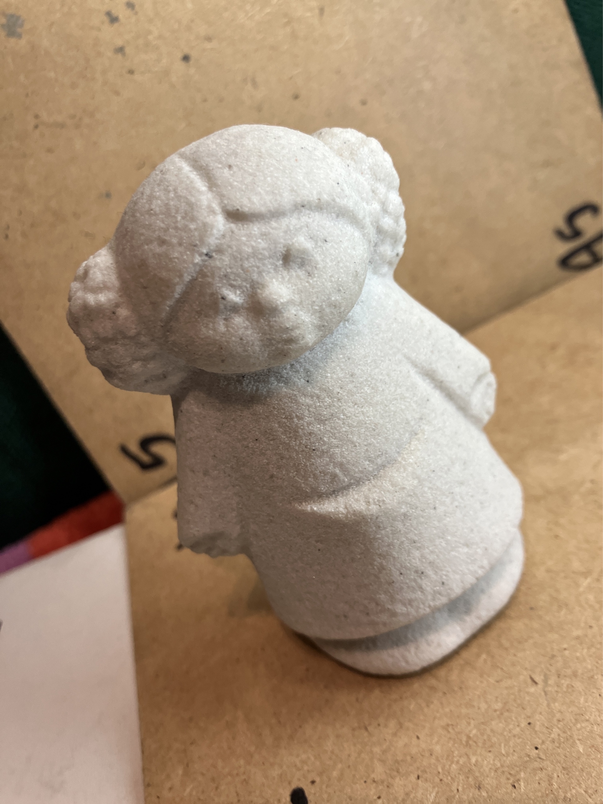 figurka Marbell Stone Art Belgium Girl Figurine Kujawy Kup teraz na