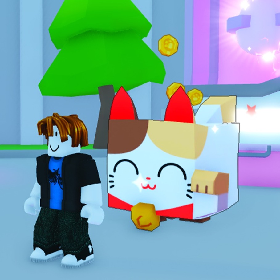 Huge Lucky Cat Pet Simulator X Kraków Kup teraz na Allegro Lokalnie