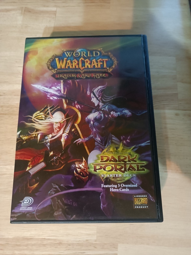 WoW TCG Through the Dark Portal Starter Deck Warszawa Licytacja na
