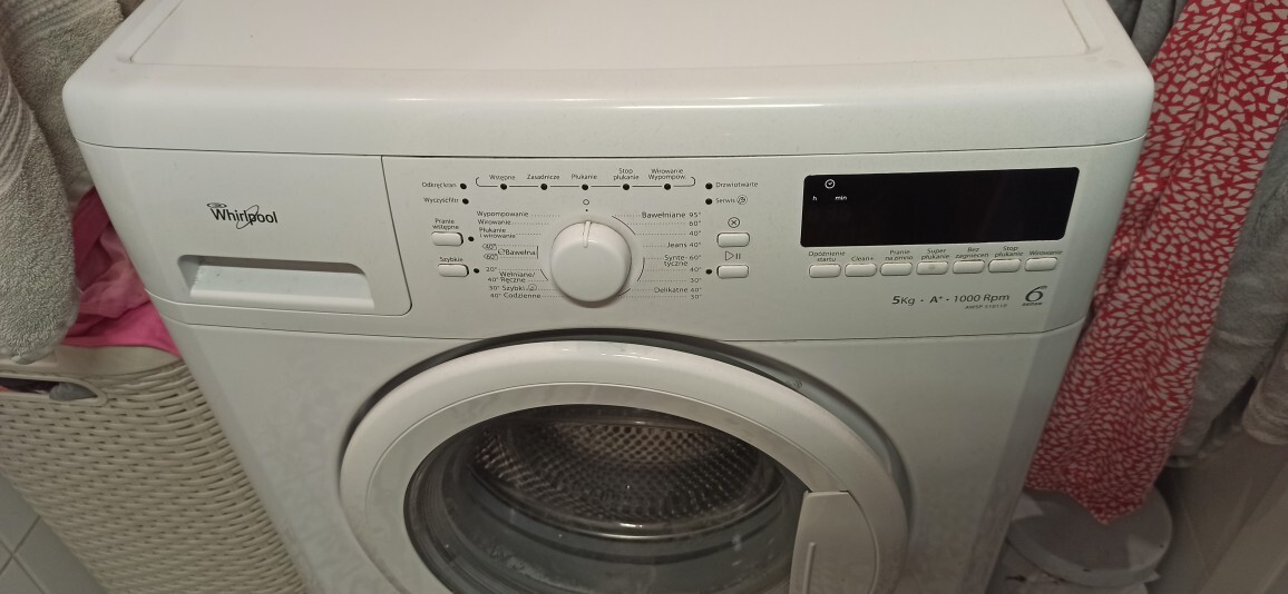 Pralka Whirlpool 6th Sense Szczecin Ogłoszenie na Allegro Lokalnie