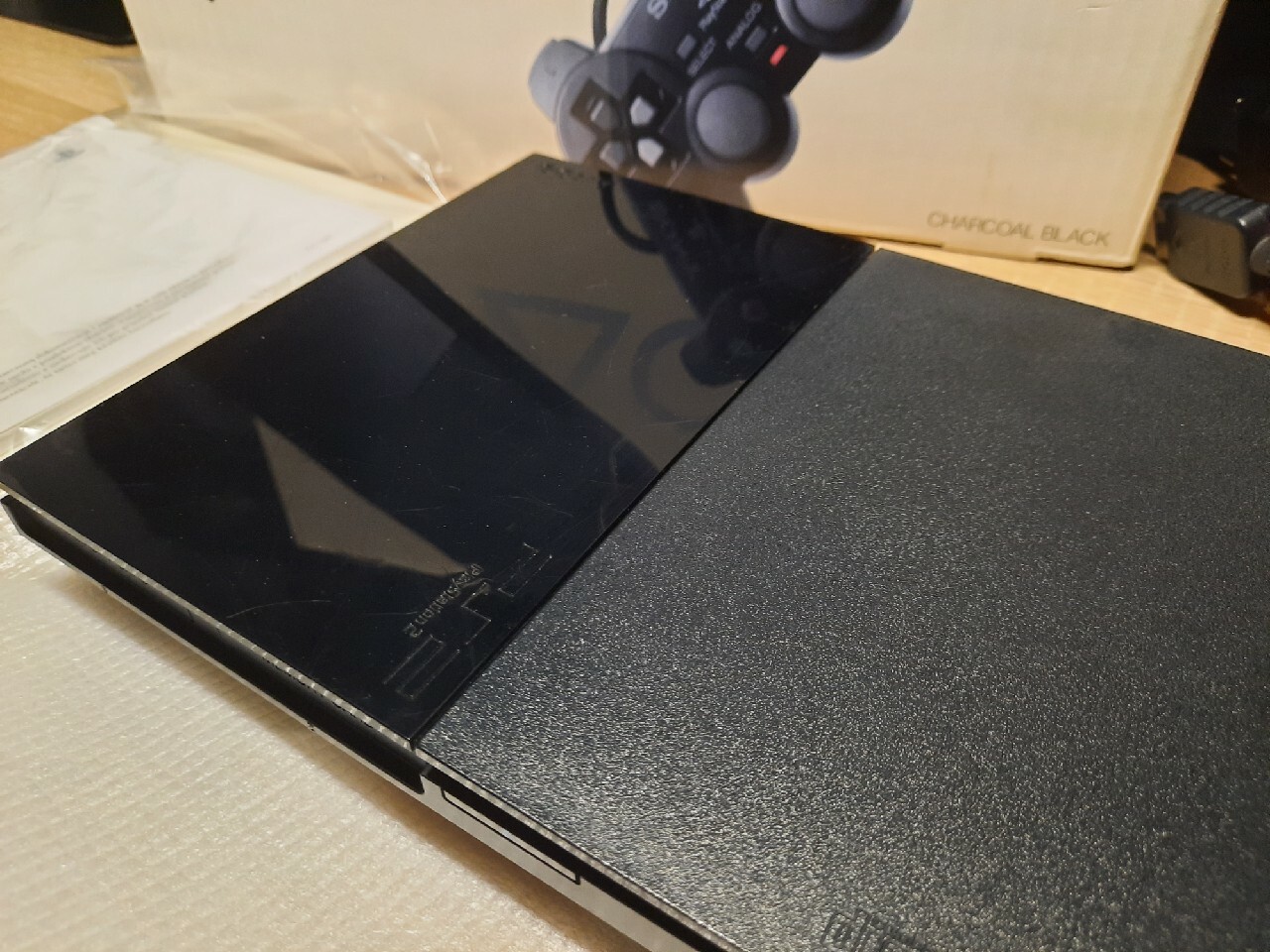 Sony PlayStation 2 slim model SCPH90004 BOX Gdańsk Licytacja na