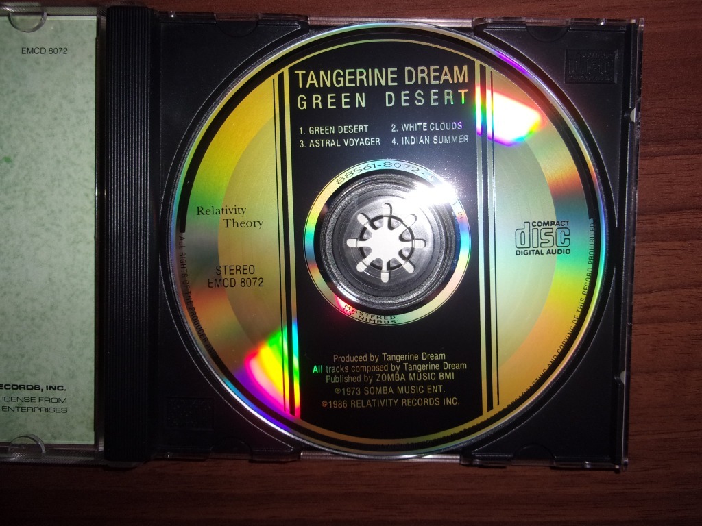 Tangerine Dream Green Desert / 1 wydanie USA Rzeszów Kup teraz na Allegro Lokalnie