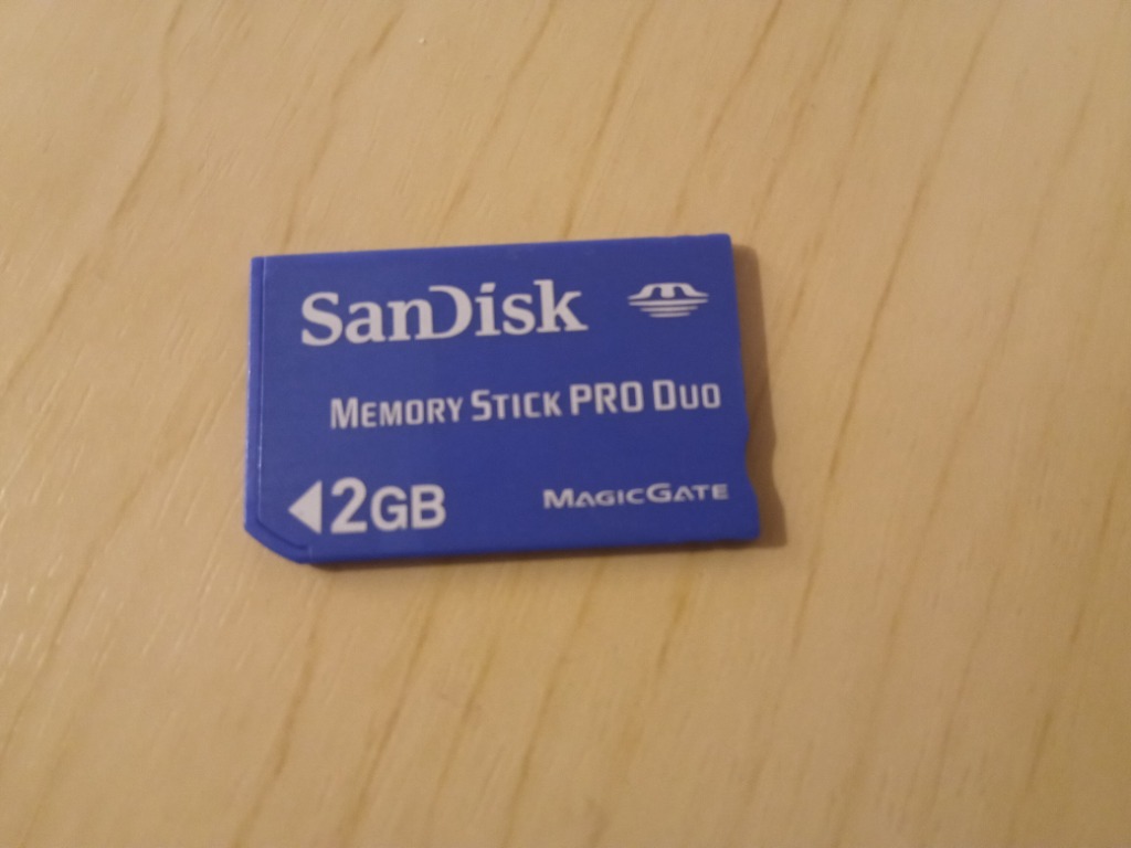 karta Memory Stick Pro Duo 2 gb do Sony PSP Kraków Kup teraz na
