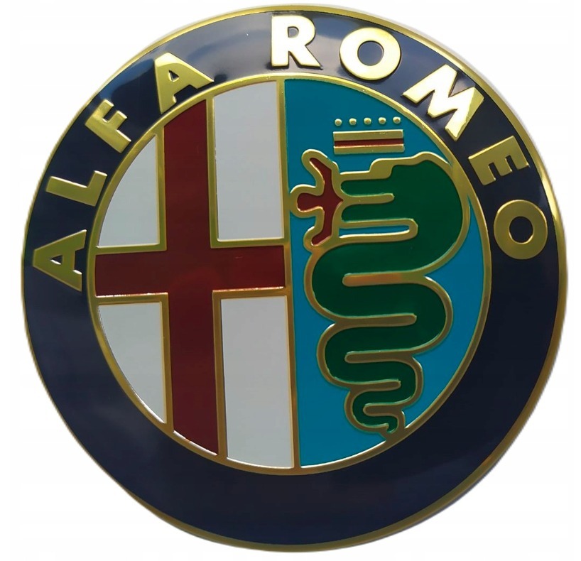 ZNACZEK EMBLEMAT LOGO ALFA ROMEO 74mm Warszawa Kup teraz na Allegro