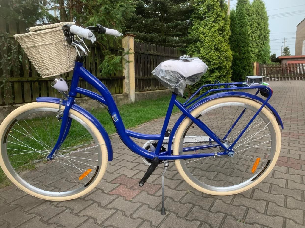  Urokliwy DAMSKI Rower miejski 3biegi TANIO Kraków Ogłoszenie na Allegro Lokalnie