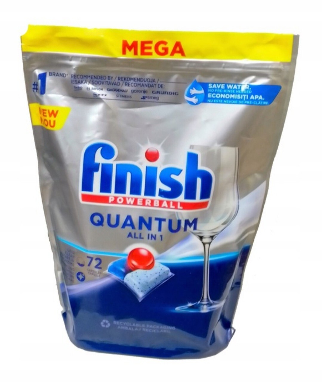 Kapsułki do zmywarki Finish Quantum 72 tabletki Chorzów Kup teraz