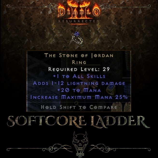 Diablo 2 Resurrected LADDER Soj Stone Of Jordan PC Żyrardów Kup