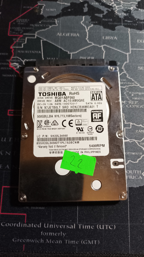 Dysk HDD Toshiba MQ01ABF050 500GB 2,5" | Sosnowiec | Kup teraz na