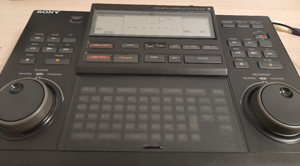 Edytor analogowego video Sony RME700 Warszawa Kup teraz na Allegro