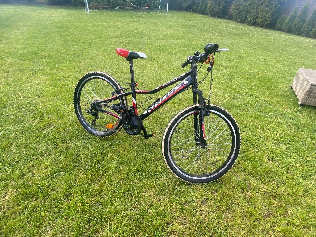 Rower KROSS model EN14766 koła 24 Katowice Licytacja na Allegro