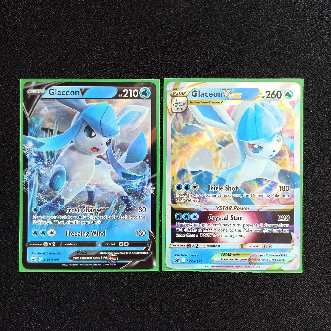 Pokemon Glaceon V + Vstar promo Brilliant Stars Gdynia Kup teraz na