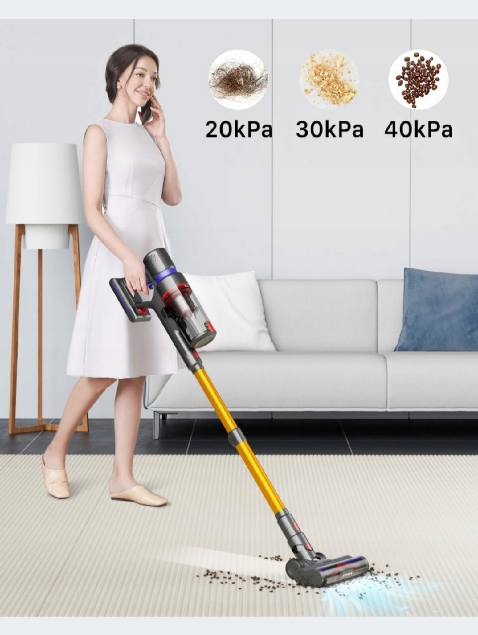 Odkurzacz pionowy HOMPANY SmartVac 11 | Babice | Kup teraz na Allegro