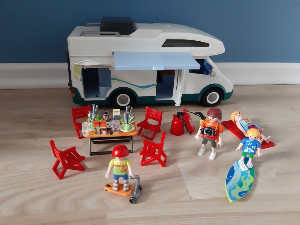 Playmobil Auto Kempingowe Kamper Kraków Licytacja na Allegro Lokalnie