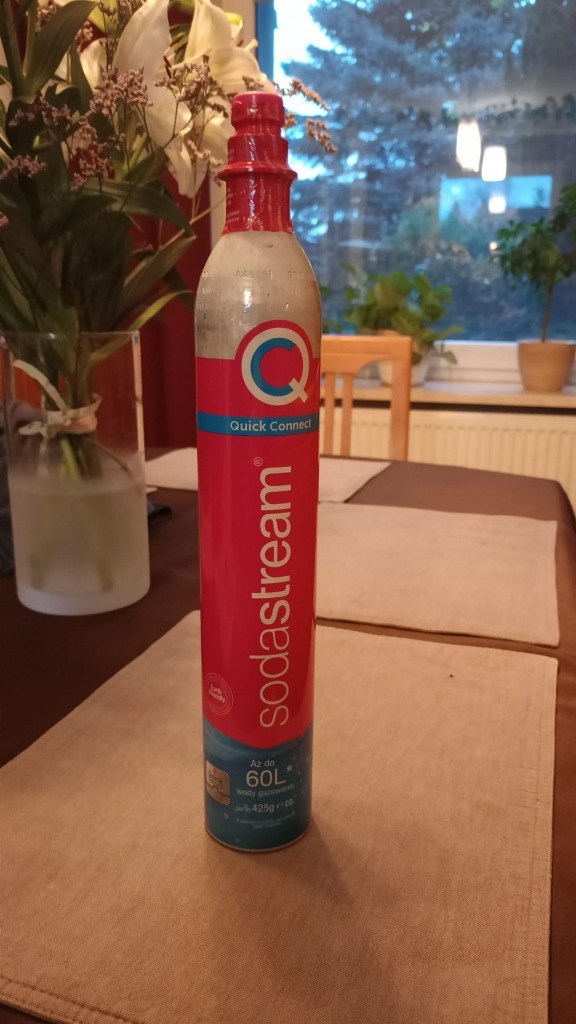 Cylinder z gazem Soda Stream butla CO2 Quick Piaseczno Kup teraz na