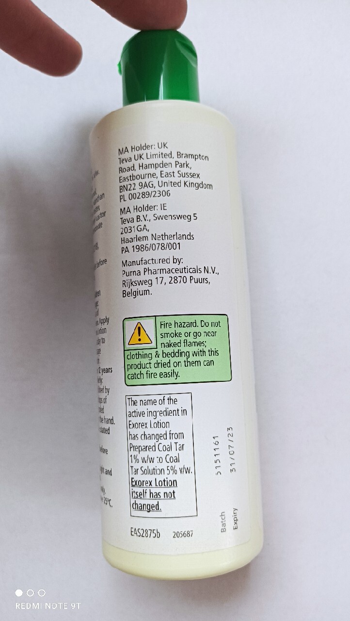 EXOREX LOTION 250ml 250 ml ŁUSZCZYCA NOWY NOWY Garwolin Kup teraz