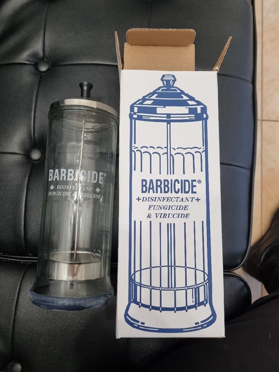 Barbicide jar 1100ml 1l słoik do dezynfekcji barbe Koszalin Kup