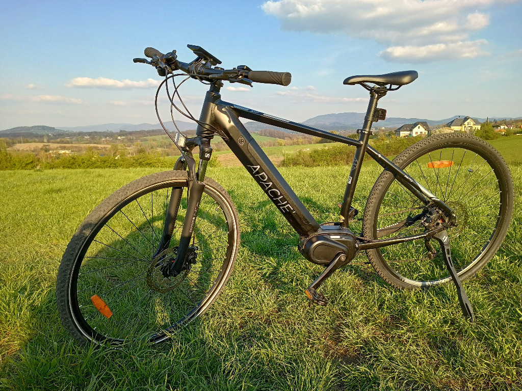 Rower elektryczny Apache Matto 28' Gwarancja Cieszyn Ogłoszenie na