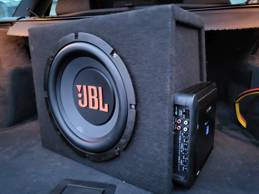 JBL subwoofer + Alpine wzmacniacz Trzebnica Licytacja na Allegro Lokalnie