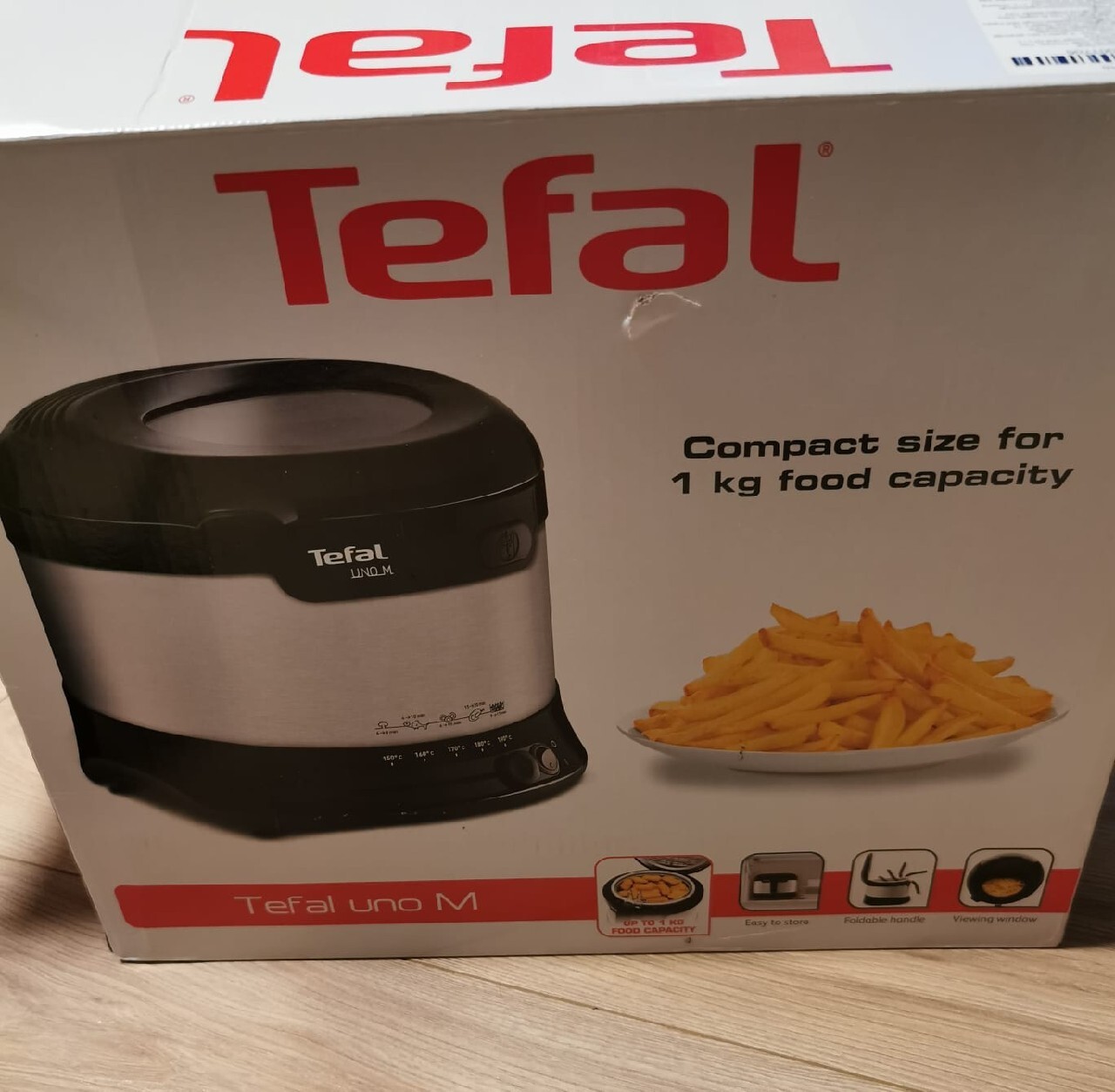 Frytkownica tradycyjna Tefal UNO M Wałbrzych Kup teraz na Allegro