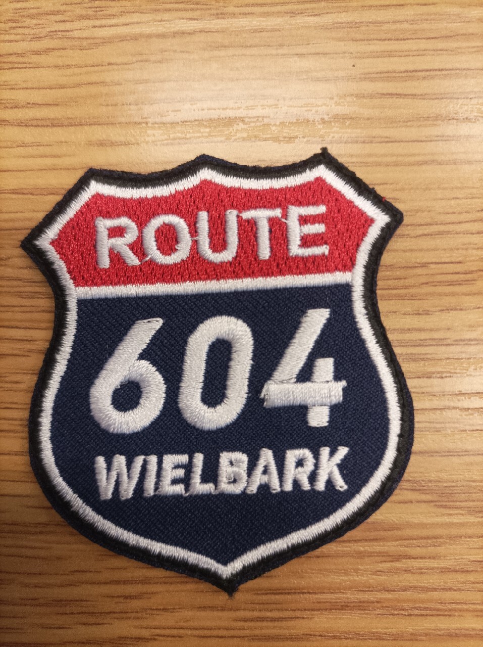 Route 604 DOL Wielbark F16 Mig 29 naszywka Malbork Licytacja na