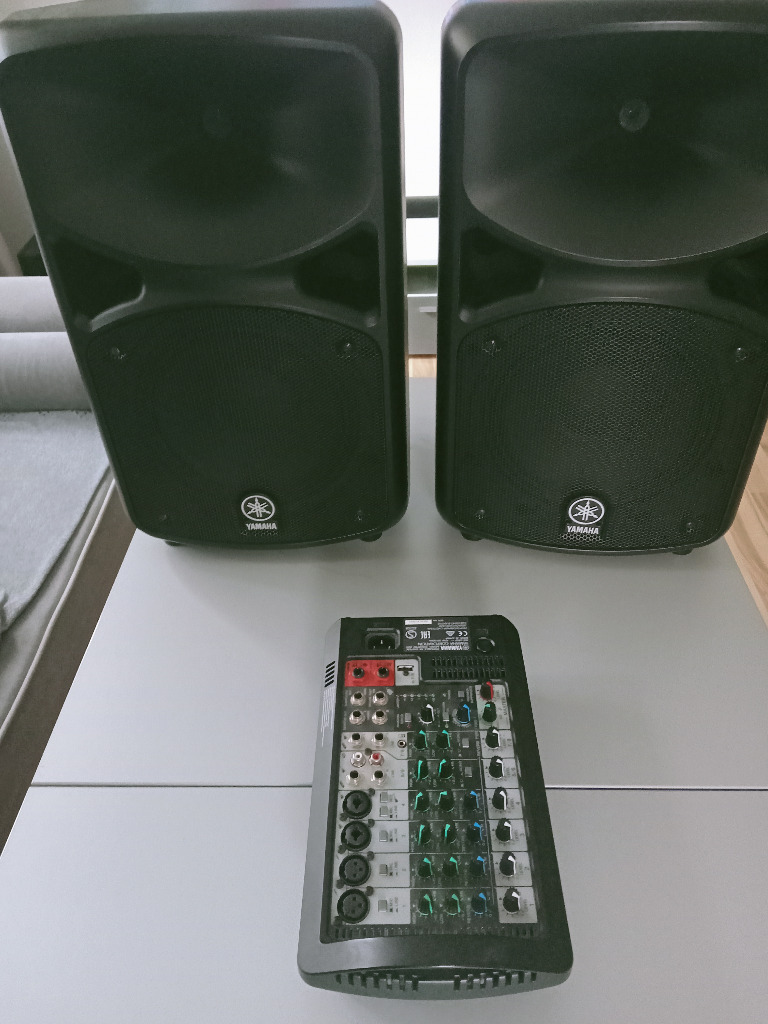 zestaw aktywny kolumny 600S+ povemixer Yamaha 400i | Oświęcim