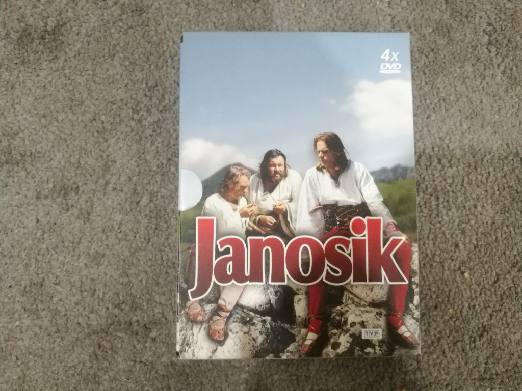 Janosik, serial pl, używany, stan dobry, 4xdvd SkarżyskoKamienna