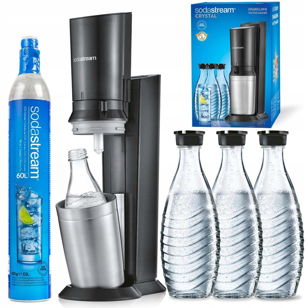 Super zestaw SODASTREAM Jet biały jak nowy karton Zielona Góra