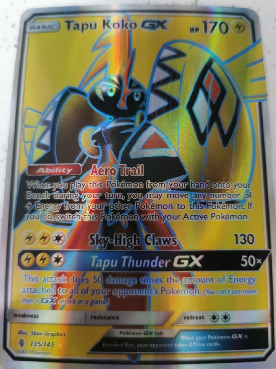 Tapu Koko GX Holo karta Pokemon Kraków Kup teraz na Allegro Lokalnie