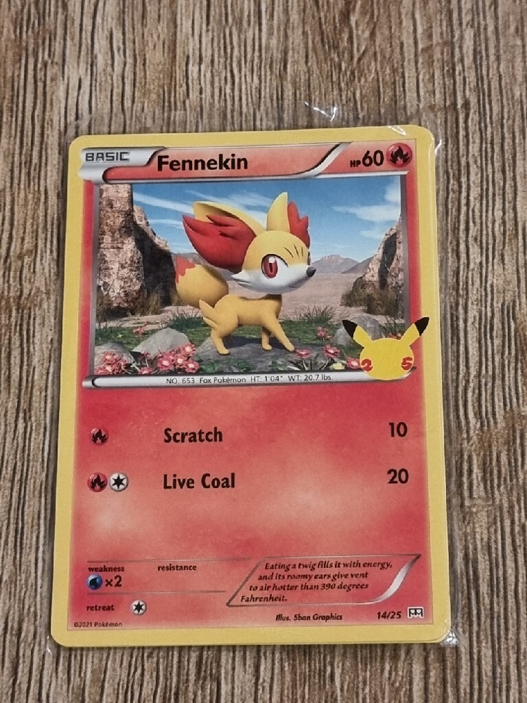 Fennekin mcdonald unholo karty pokemon Gorzów Wielkopolski Kup