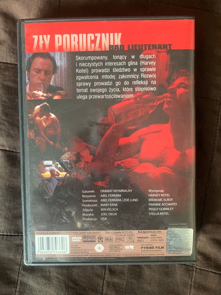Zły porucznik H.Keitel DVD super stan Warszawa Kup teraz na