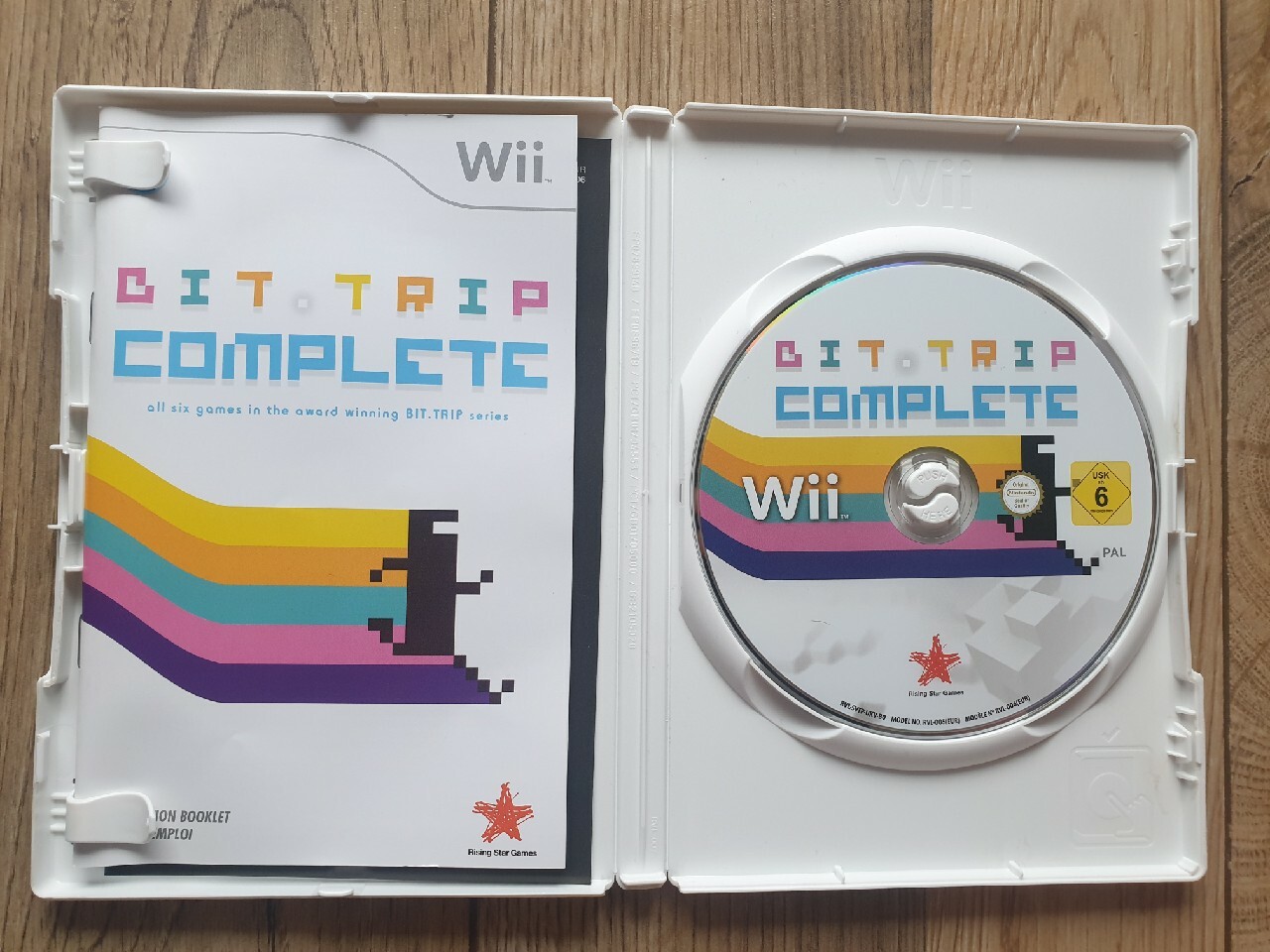 Bit.Trip Complete Nintendo Wii komplet rzadka gra Olsztyn Licytacja